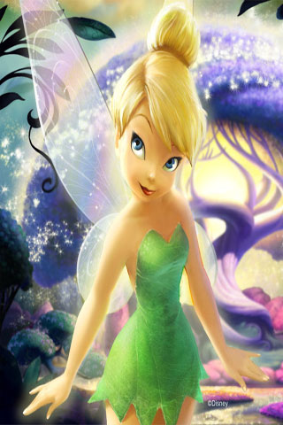 Tinkerbell iPod Touch Wallpaper, Background and Theme